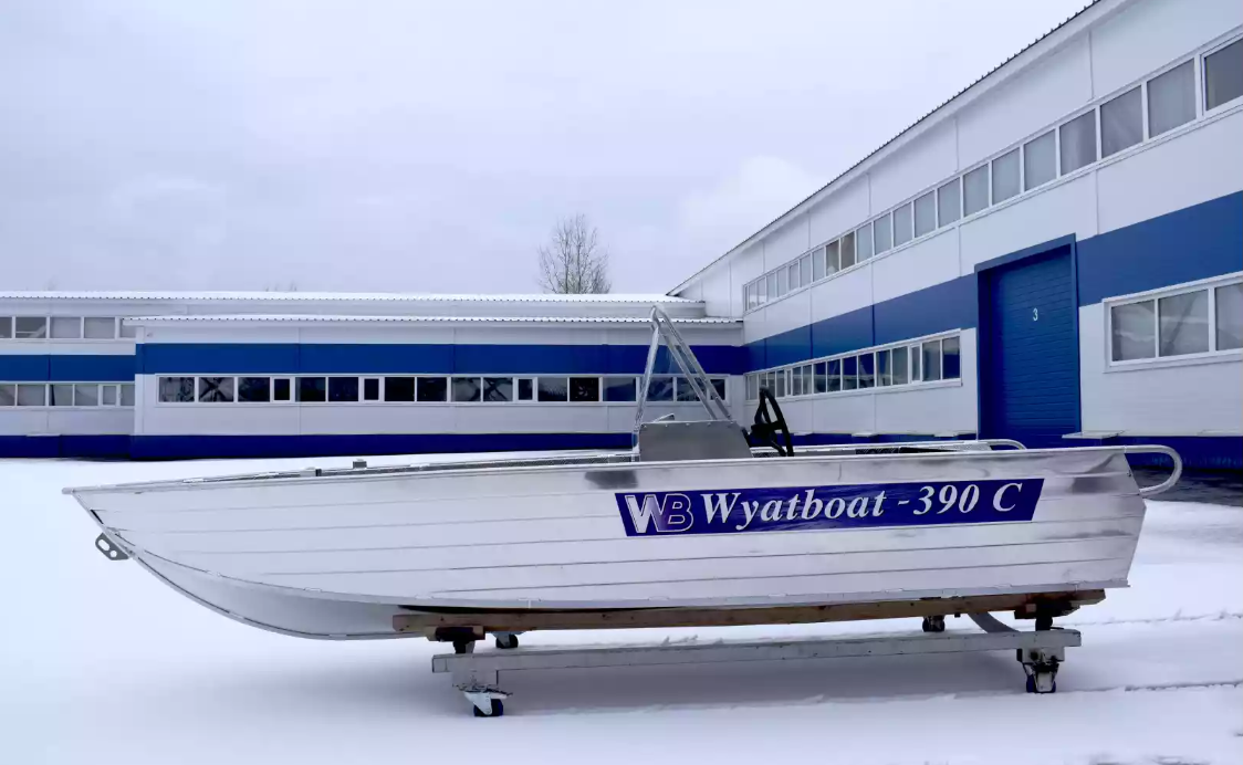 Алюминиевая лодка Wyatboat-390 C в Белгороде