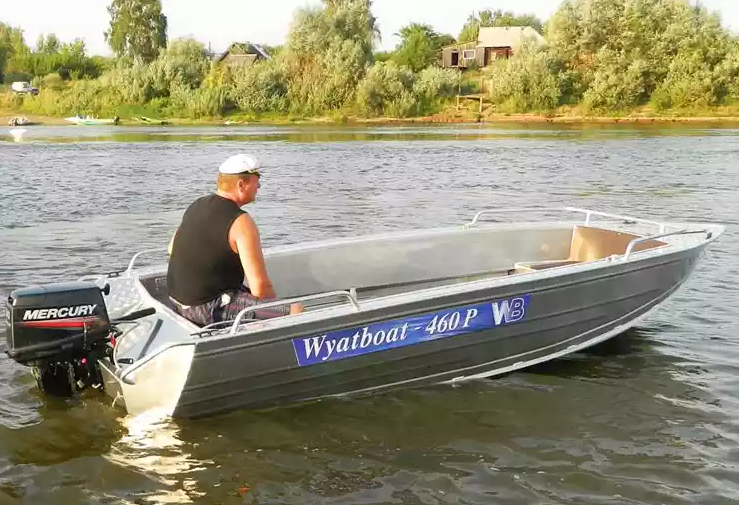 Алюминиевая лодка Wyatboat-460 P в Белгороде