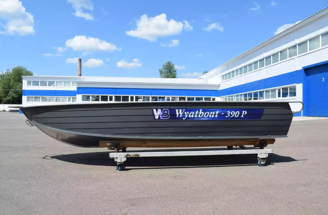 Алюминиевая лодка Wyatboat-390Р Fish в Белгороде