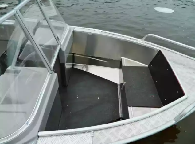 Алюминиевый катер Wyatboat-430T DCM Трансформер в Белгороде