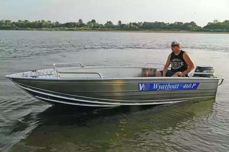 Алюминиевая лодка Wyatboat-460 P в Белгороде
