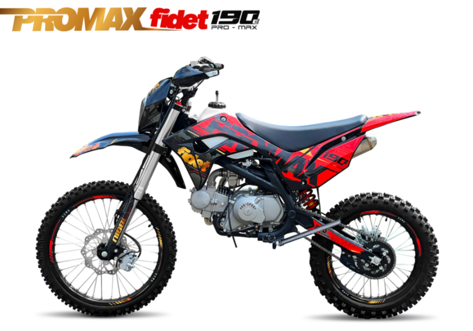 Мотоцикл (питбайк) PROMAX FIDET (ФАЙДЕТ) 190E MAX PRO LUX 19/16 в Белгороде