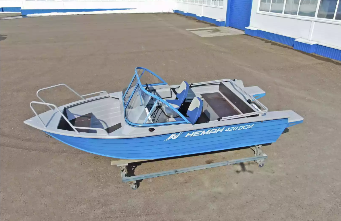 Алюминиевый катер Неман-420 DCM NEW в Белгороде