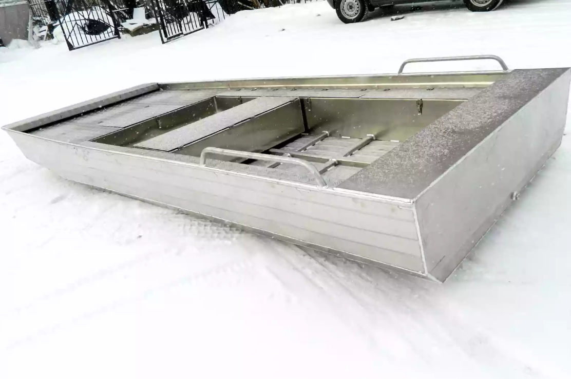 Алюминиевая лодка Wyatboat-390 Jonboat в Белгороде