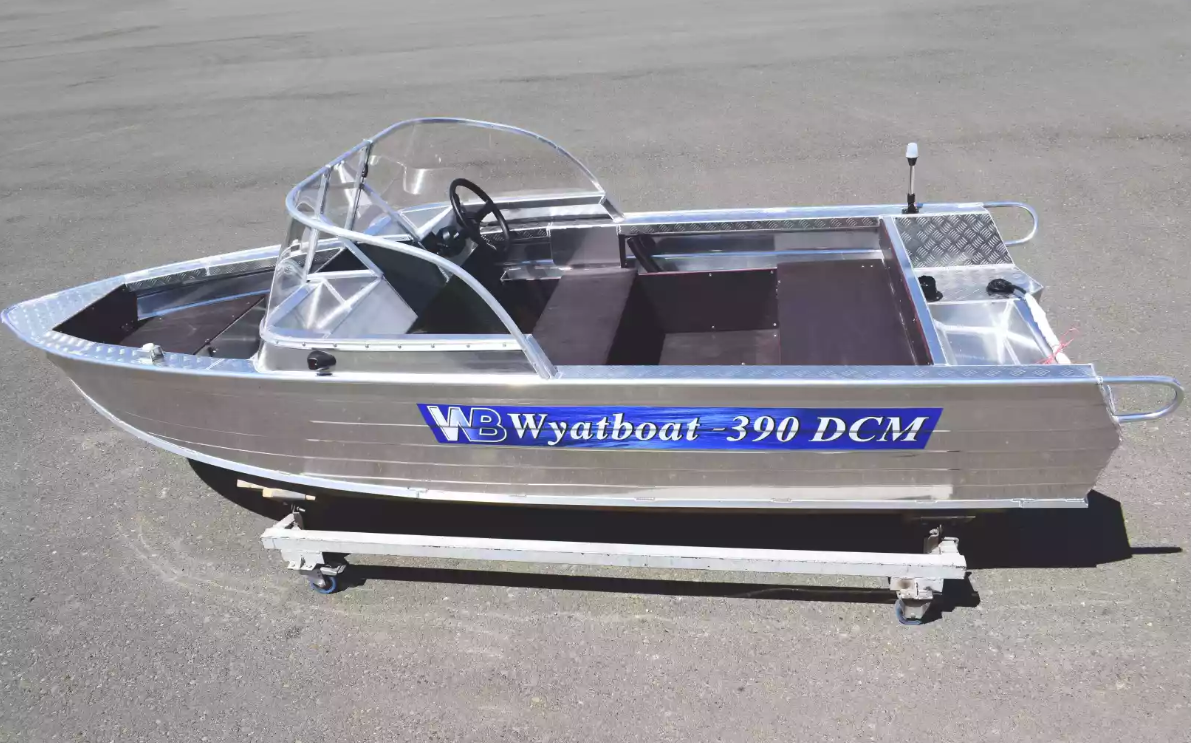 Алюминиевый катер Wyatboat-390 DCM в Белгороде