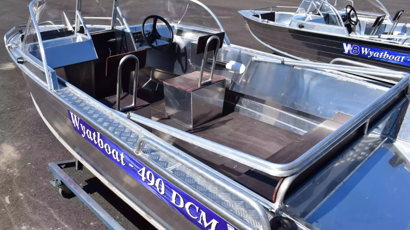 Алюминиевый катер Wyatboat-490 DCM в Белгороде