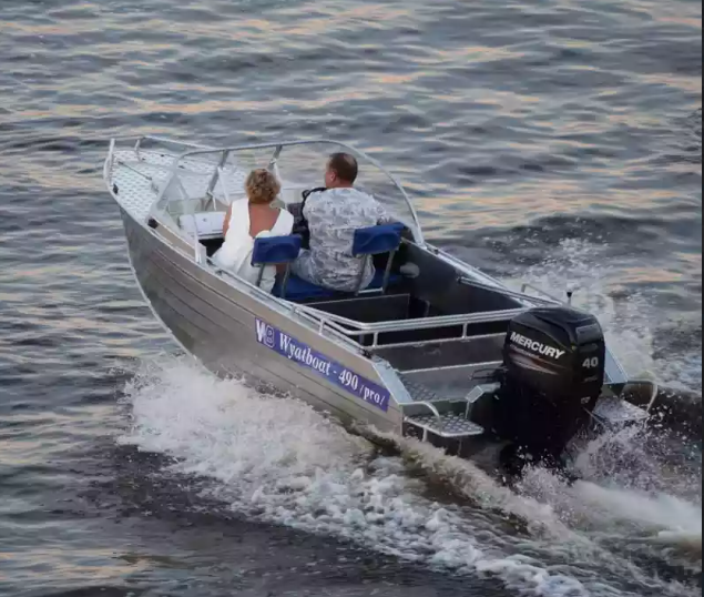 Алюминиевый катер Wyatboat-490 Pro в Белгороде