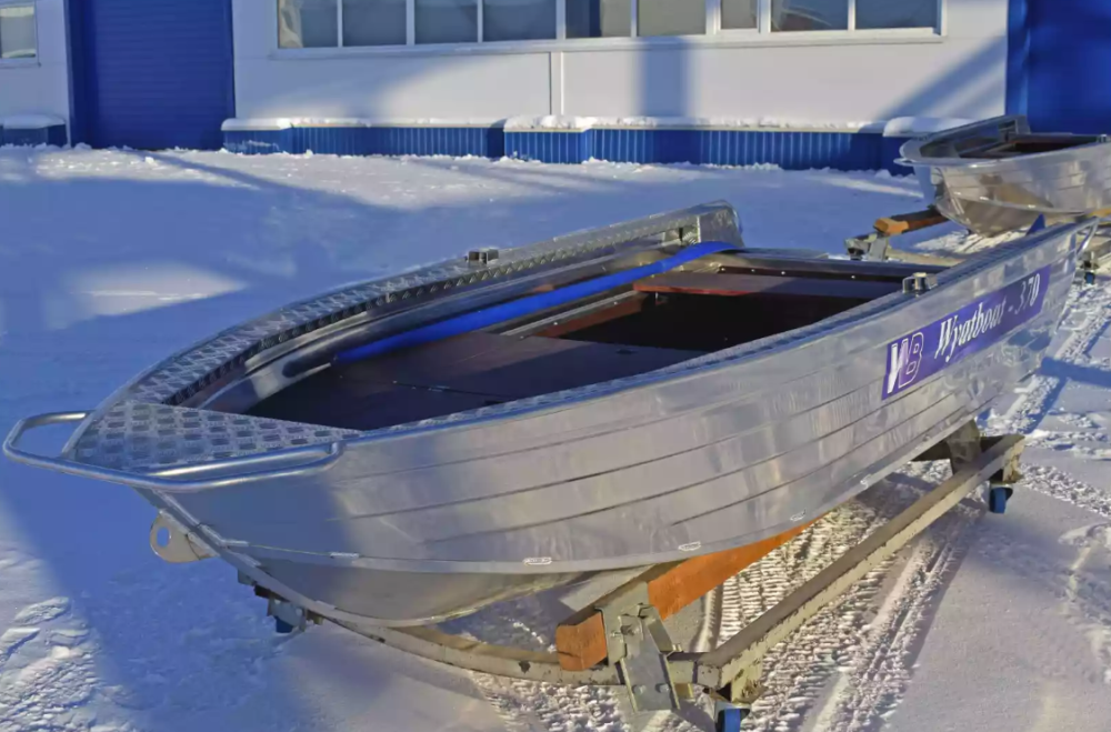 Алюминиевая лодка Wyatboat-370 Р FISH в Белгороде