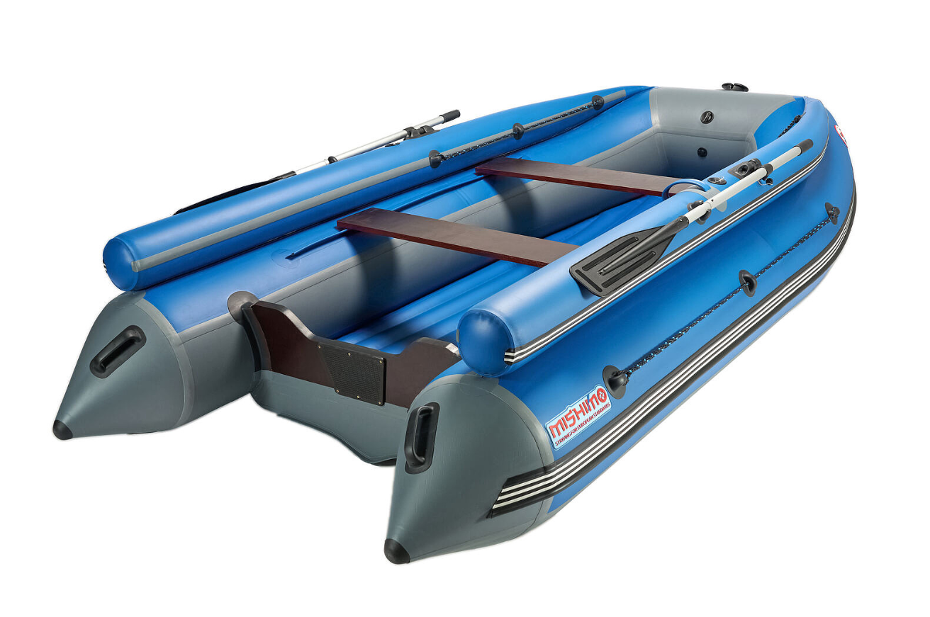 КОМПЛЕКТ ЛОДКА MISHIMO FAMILY LITE 370 + МОТОР MARLIN MP 9.9 AMHS PROLINE FORCE в Белгороде