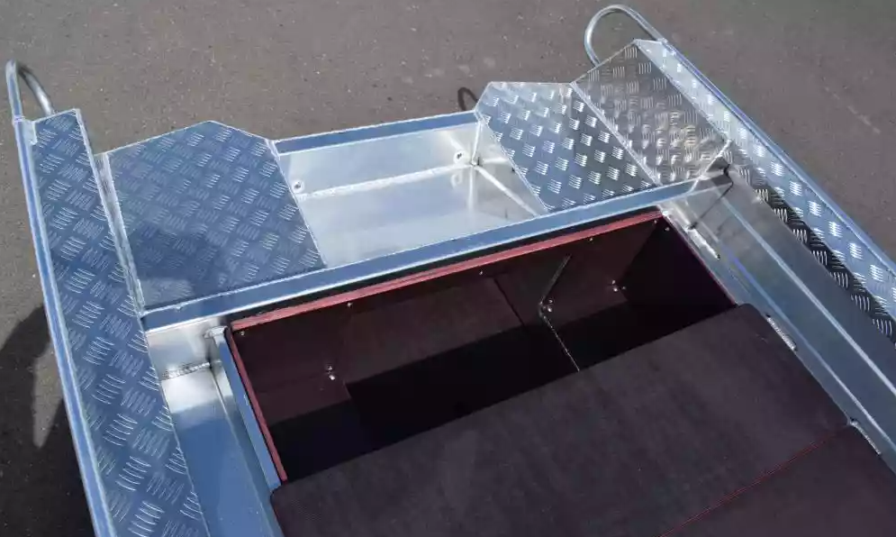 Алюминиевая лодка Wyatboat-390Р Fish в Белгороде