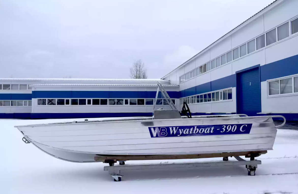 Алюминиевый катер Wyatboat-390 C в Белгороде