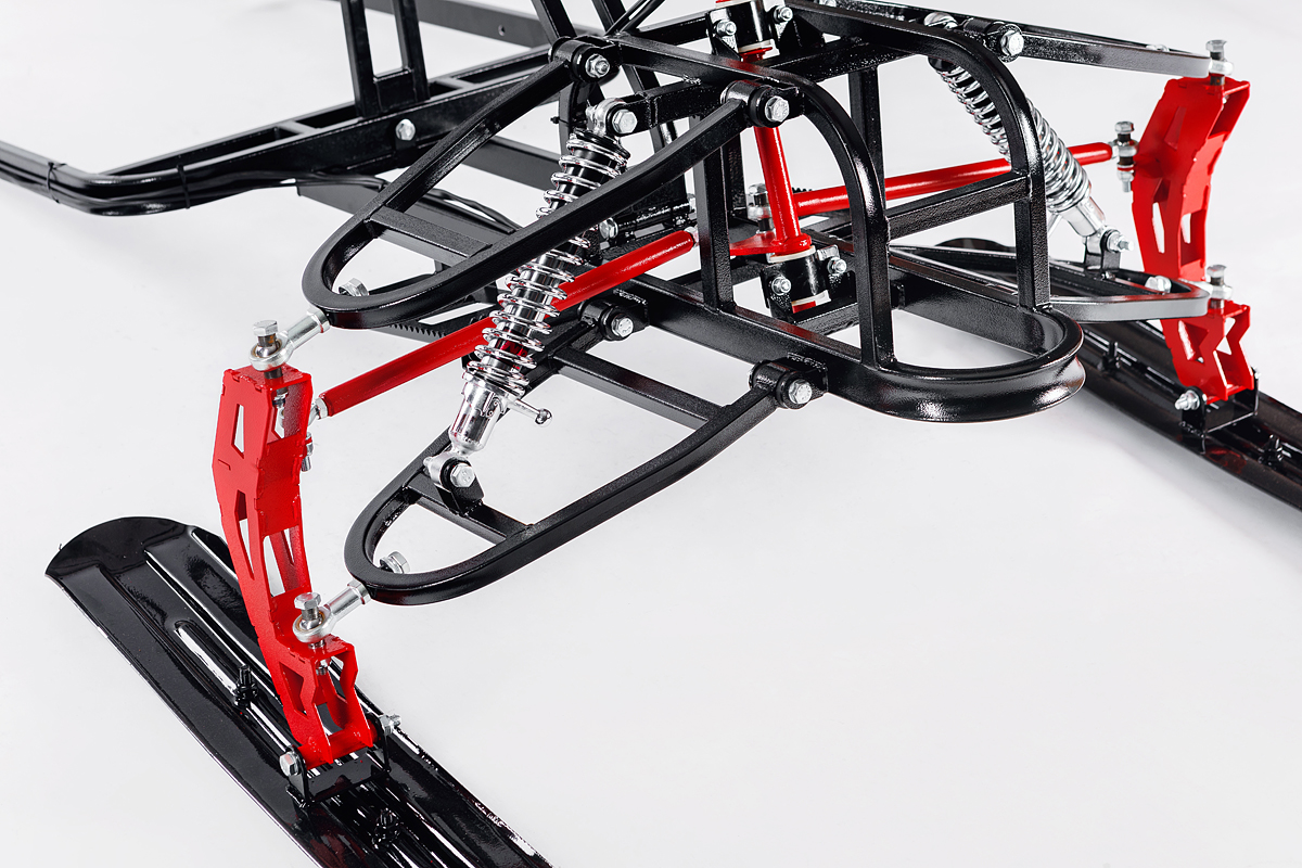 Лыжный модуль IKUDZO TERRAIN с подогревом ручек металлические лыжи в Белгороде