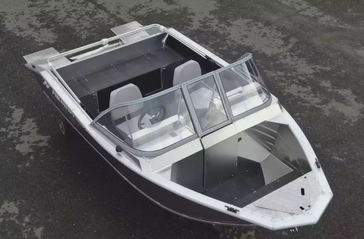 Алюминиевый катер Неман-450 DC NEW без покраски в Белгороде