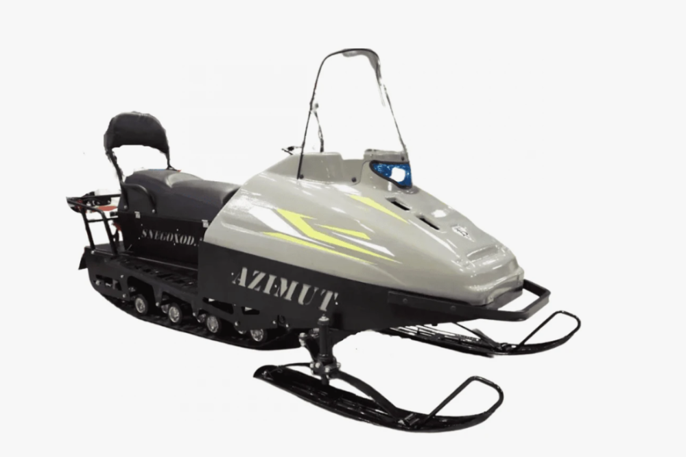 Миниснегоход Бурлак Азимут 20 л.с. , эл.запуск, реверс, тормоз гидравл, капот серый в Белгороде