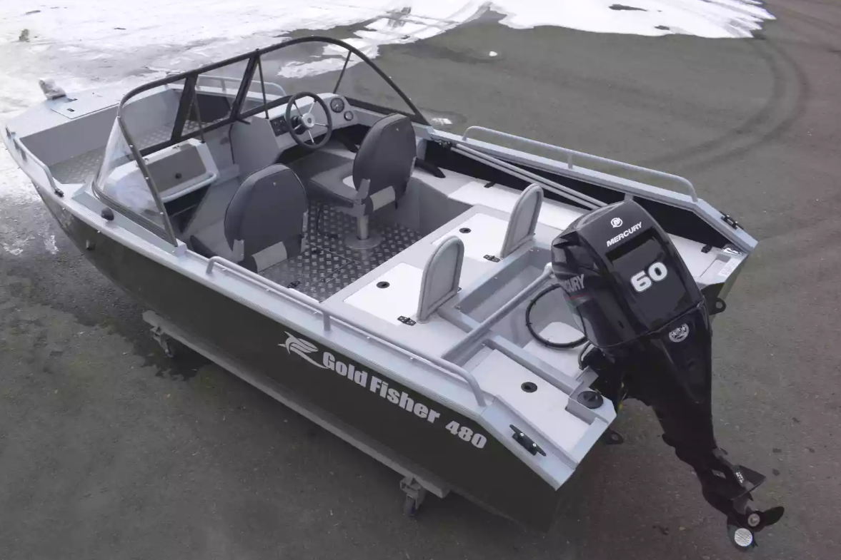 Алюминиевый катер Gold Fisher 480 DCM FISH в Белгороде
