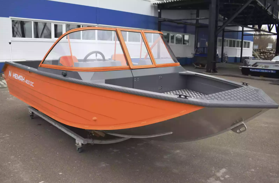 Алюминиевый катер Неман-480 DCM FISH в Белгороде