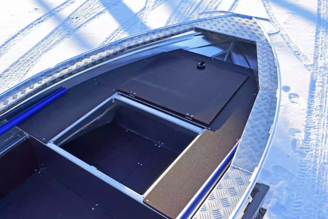 Алюминиевая лодка Wyatboat-370 Р FISH в Белгороде