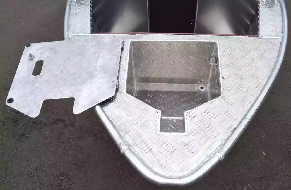 Алюминиевая лодка Wyatboat-390 DCM Увеличенный борт в Белгороде