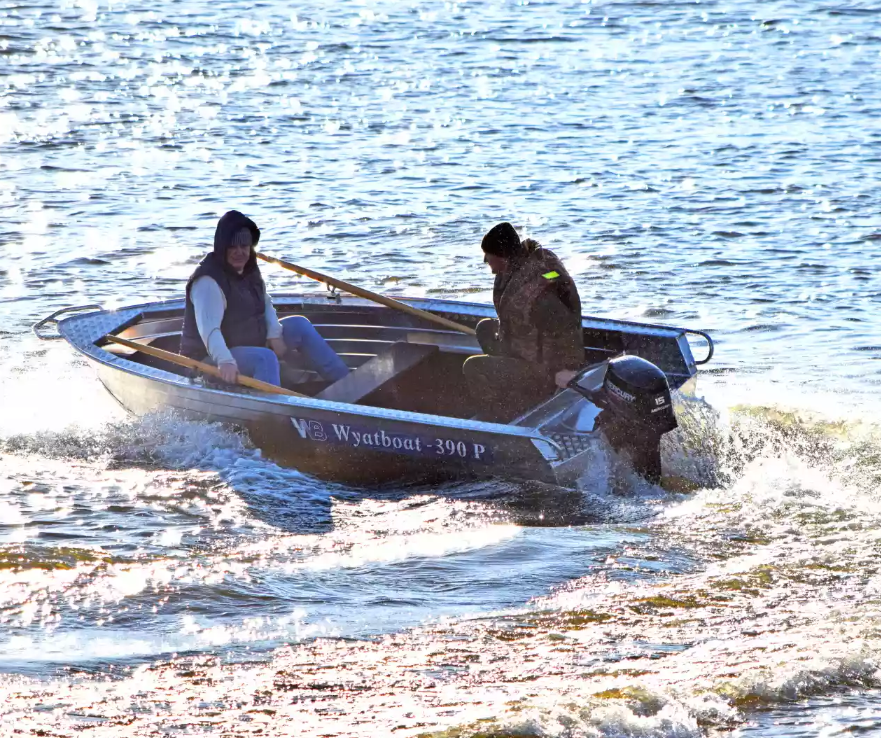 Алюминиевая лодка Wyatboat-390 P в Белгороде