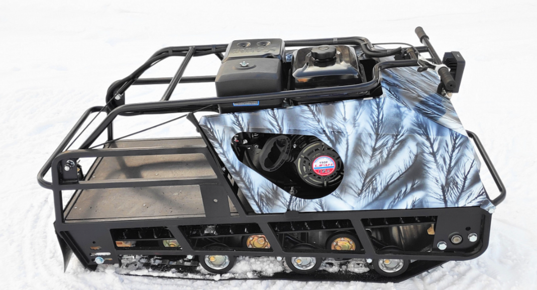 Мотобуксировщик Irondog (Железная собака) M500 20  Камуфляж Охотник в Белгороде