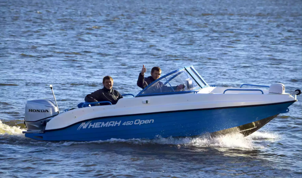 Комбинированный катер Neman-450 Open в Белгороде