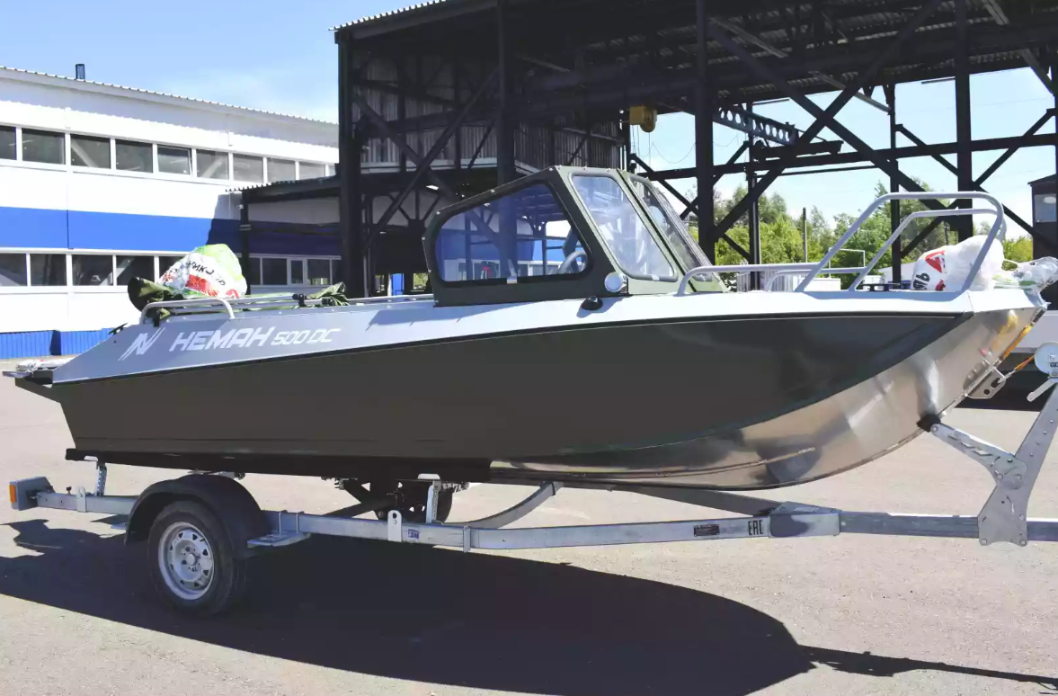 Алюминиевый катер Неман-500 DC Pro в Белгороде