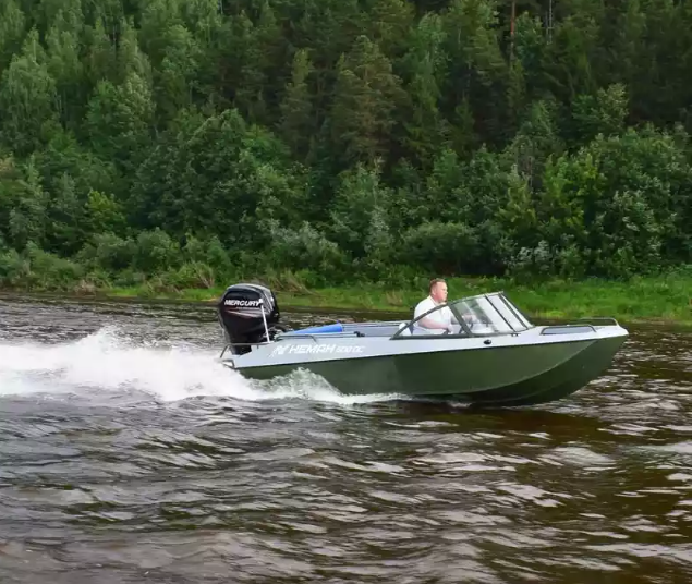 Алюминиевый катер Неман 500 DC водомёт в Белгороде