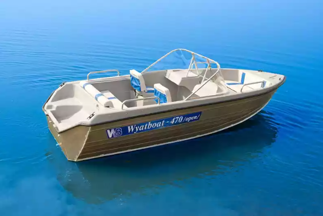 Комбинированный катер Wyatboat-470 Open в Белгороде