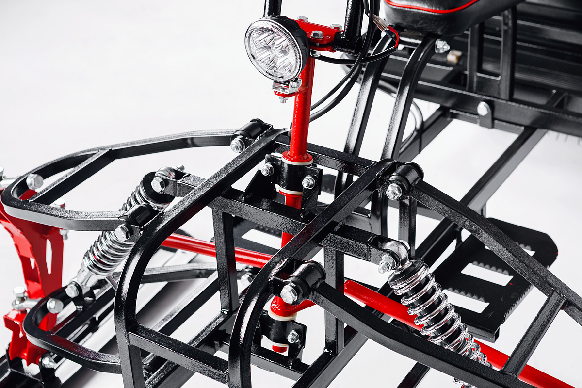 Лыжный модуль IKUDZO TERRAIN с подогревом ручек металлические лыжи в Белгороде