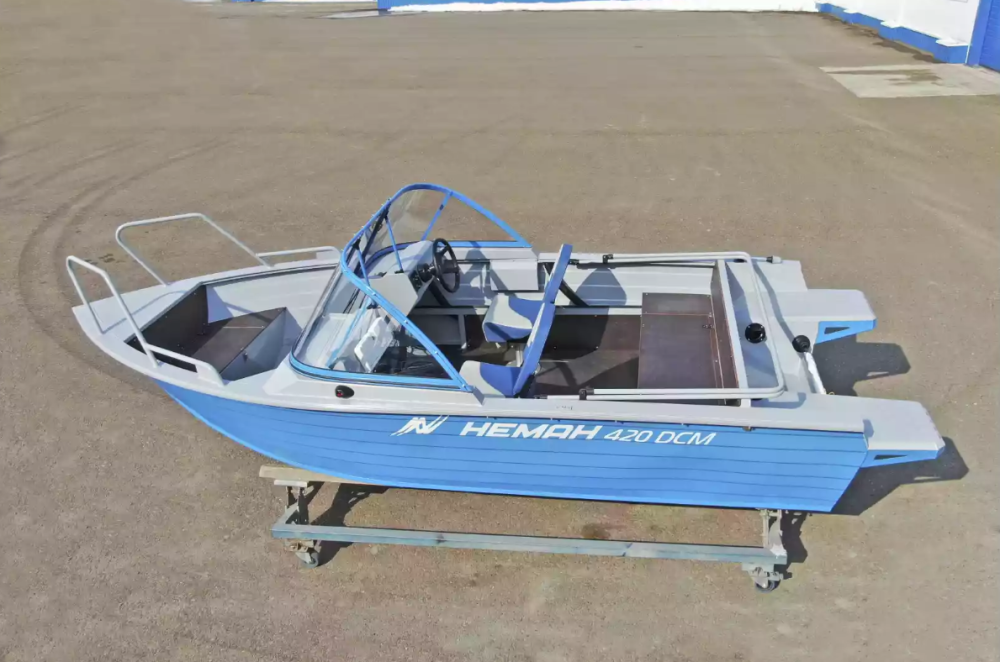 Алюминиевый катер Неман-420 DCM NEW в Белгороде