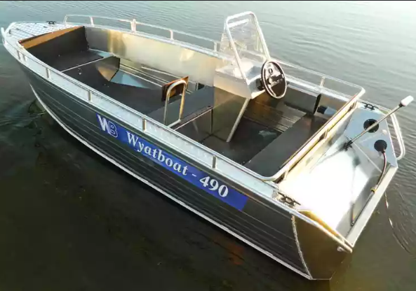 Алюминиевый катер Wyatboat-490 C в Белгороде