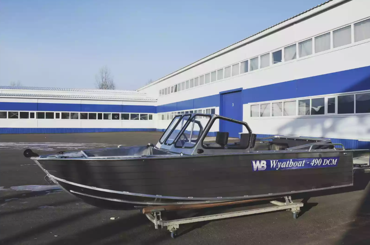 Алюминиевый катер Wyatboat-490 DCM Pro в Белгороде