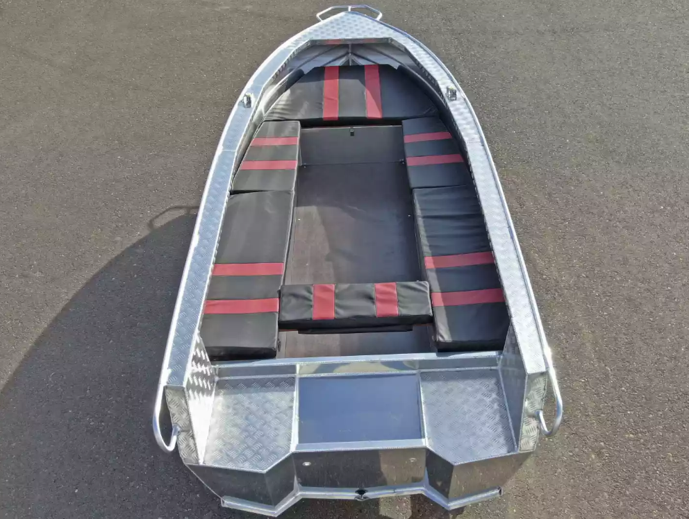 Алюминиевая лодка Wyatboat-390РМ увеличенный борт в Белгороде