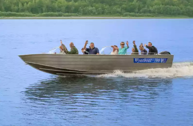 Алюминиевый катер Wyatboat-700 в Белгороде