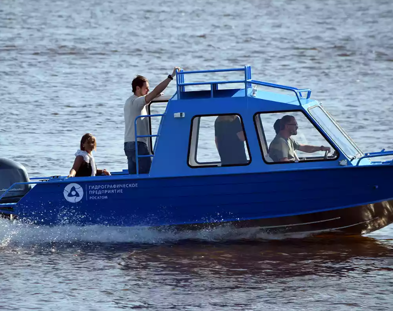 Алюминиевый катер Неман-500 (закрытая рубка) в Белгороде