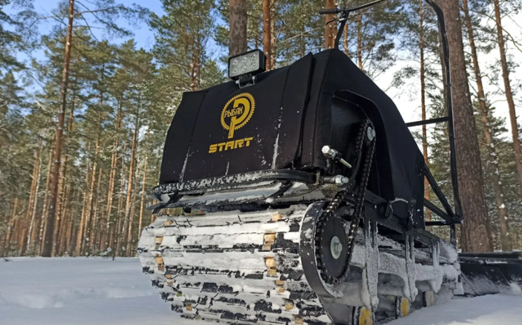 Мотобуксировщик РЫБАК СТАРТ Lifan 15 л.с (тканный капот) в Белгороде