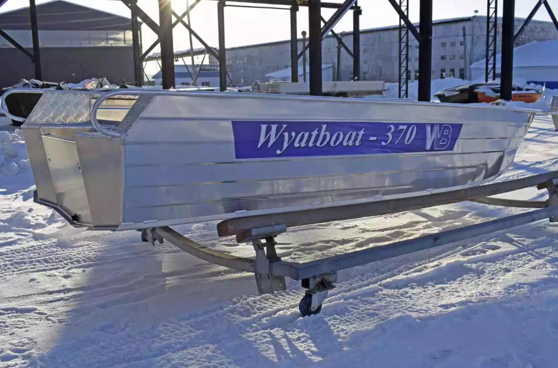 Алюминиевая лодка Wyatboat-370 Р в Белгороде
