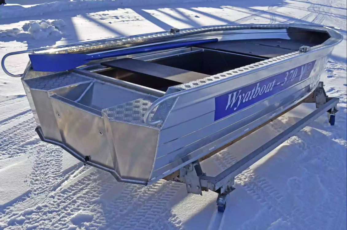 Алюминиевая лодка Wyatboat-370 Р FISH в Белгороде