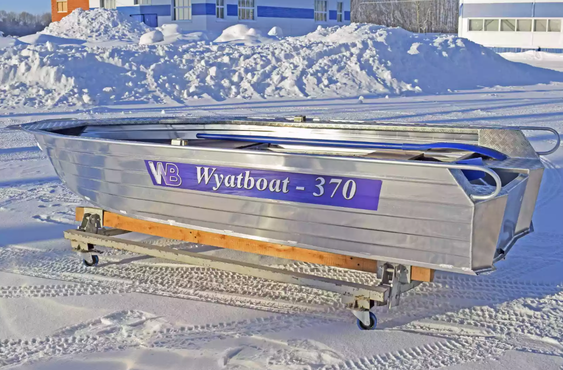 Алюминиевая лодка Wyatboat-370 Р FISH в Белгороде