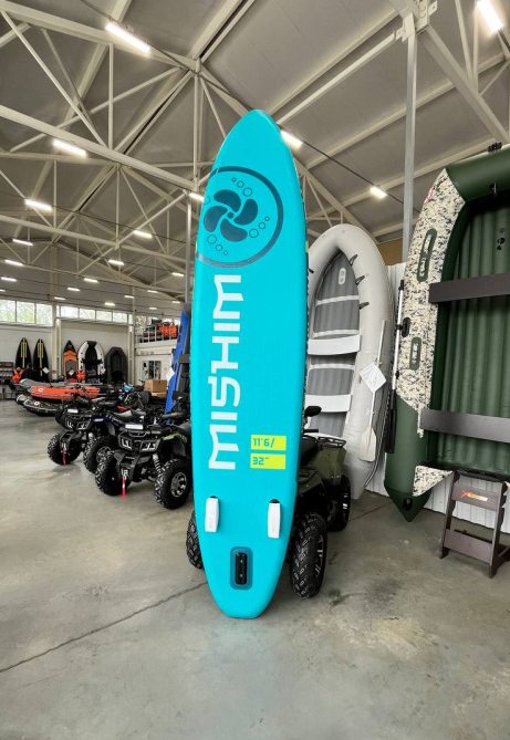 SUP (САП) Доска MISHIMO PRO-MAX Light Teal 11’ (335см) в Белгороде