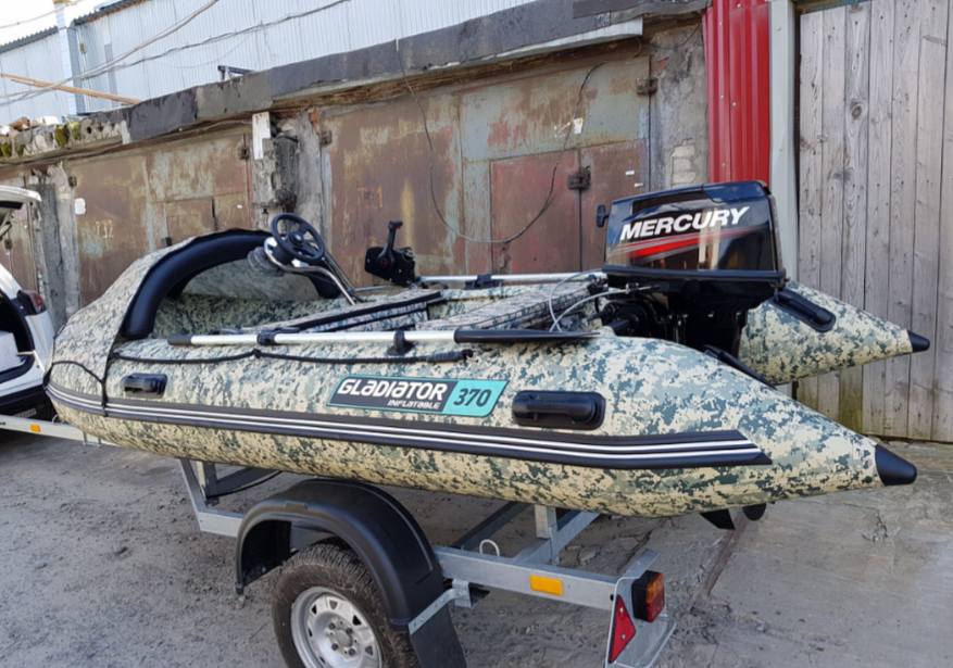 НАДУВНАЯ ЛОДКА GLADIATOR C370AL в Белгороде