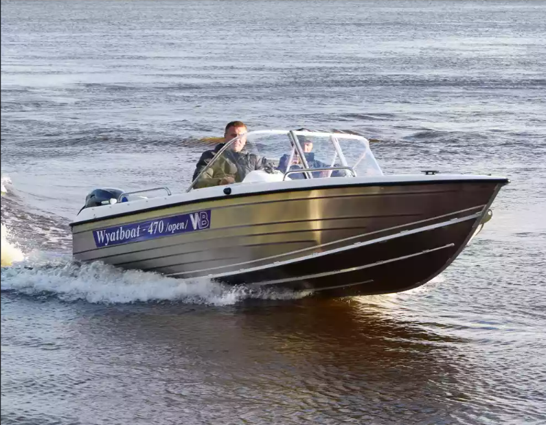 Комбинированный катер Wyatboat-470 Open в Белгороде
