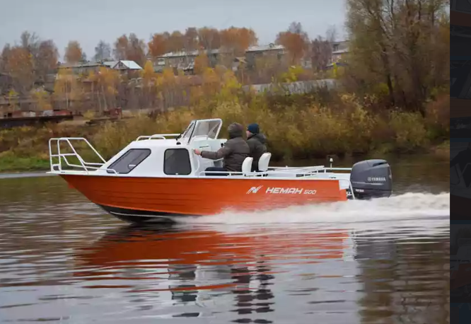 Алюминиевый катер Неман-500 (каютный) в Белгороде