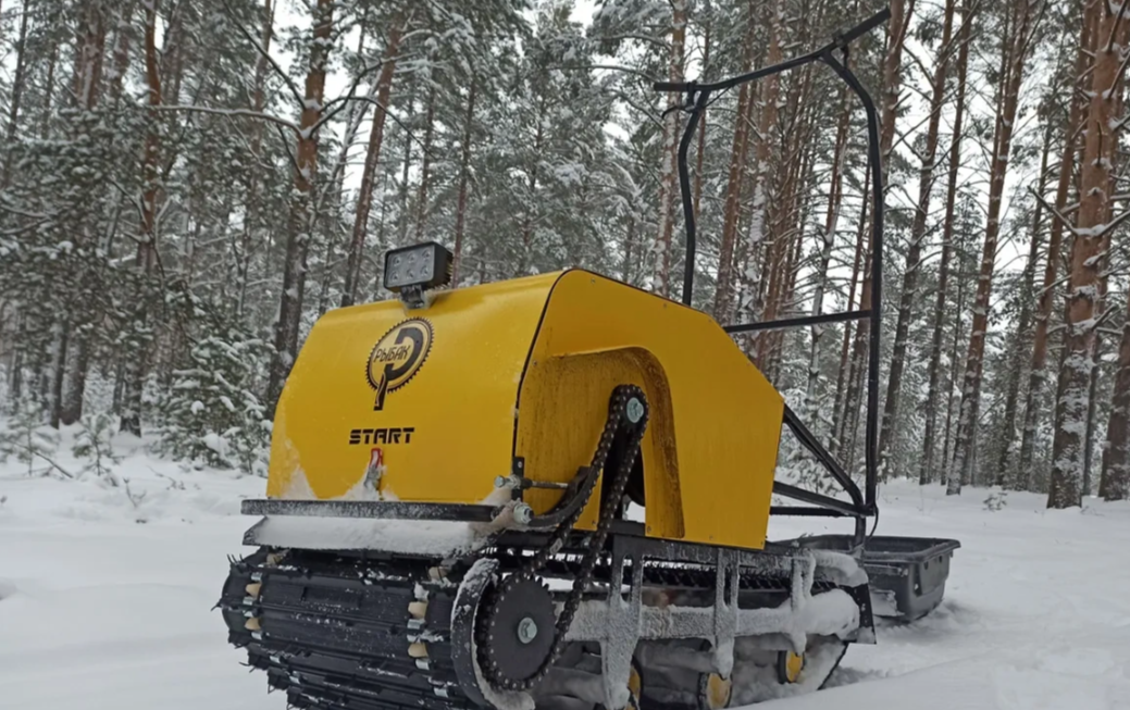 Мотобуксировщик РЫБАК СТАРТ Lifan 15 л.с. (металлический капот) в Белгороде