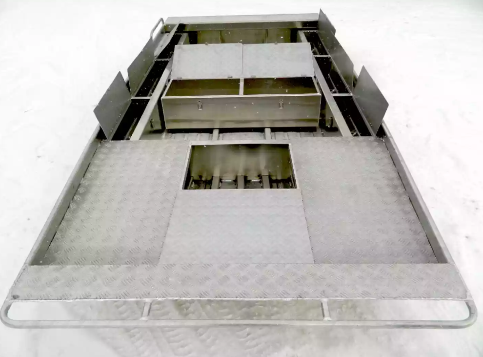 Алюминиевая лодка Wyatboat-390 Jonboat в Белгороде