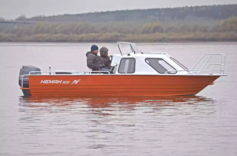 Алюминиевый катер Неман-500 (каютный) в Белгороде
