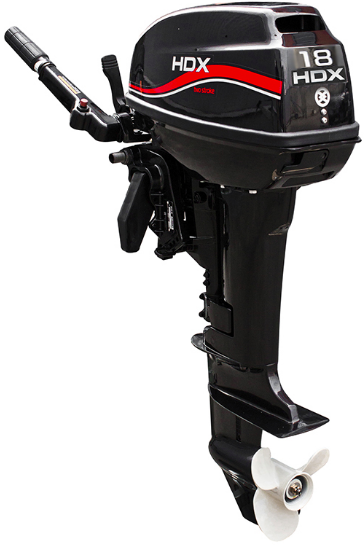 Лодочный мотор 2-х тактный HDX R series TE 18 BMS в Белгороде