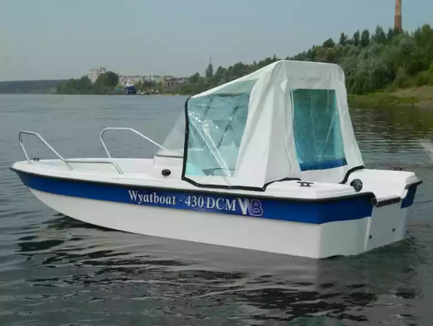 Стеклопластиковый катер Wyatboat-430 DCM (тримаран) в Белгороде