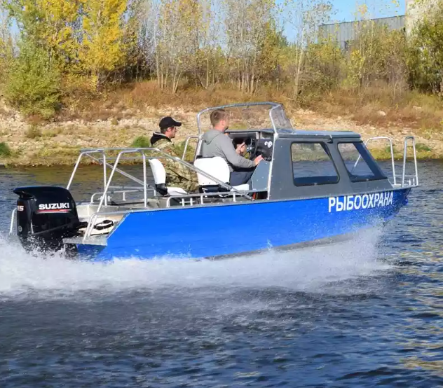 Алюминиевый катер Неман 550 с каютой в Белгороде