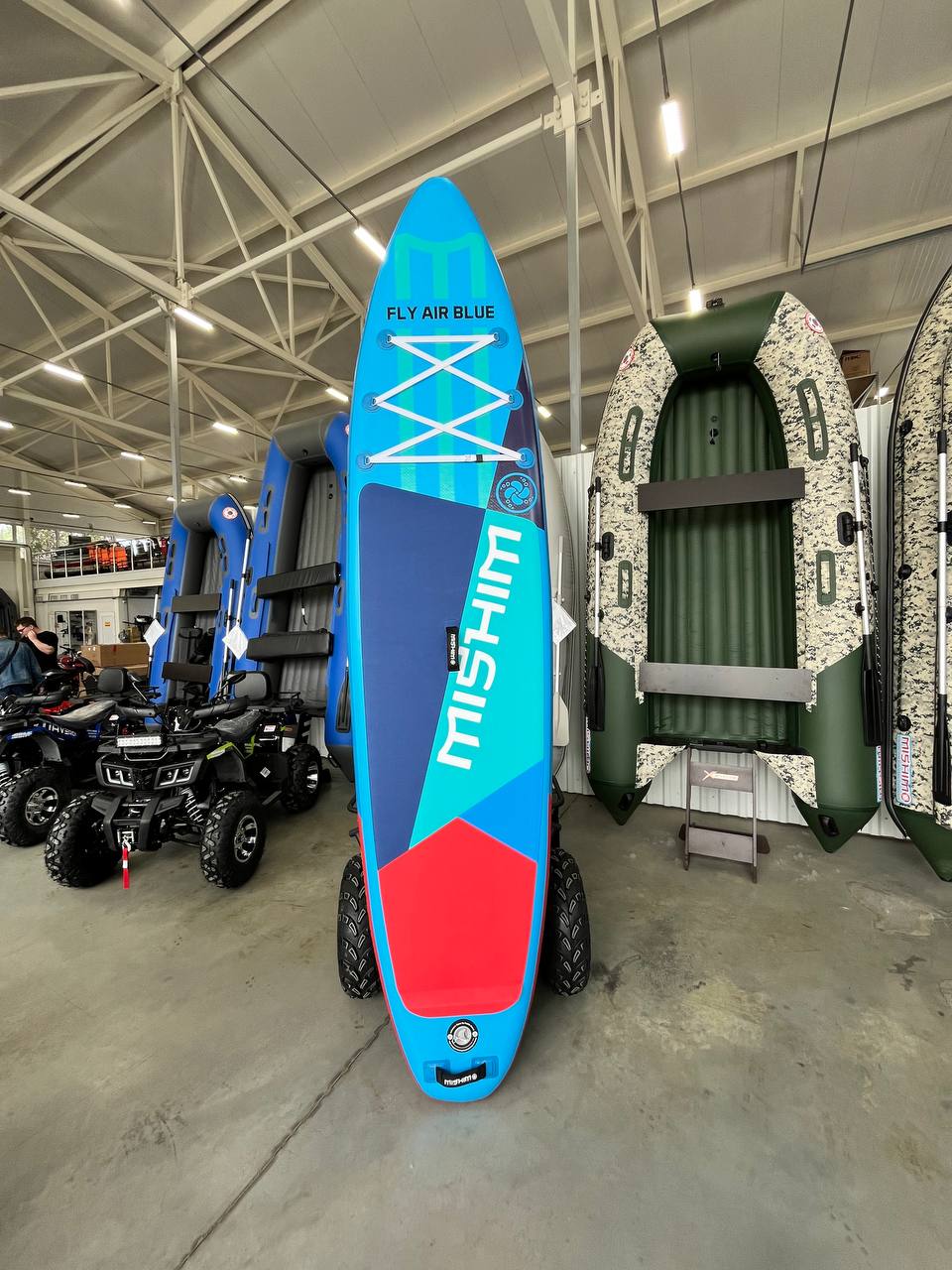SUP (САП) Доска MISHIMO FLY AIR BLUE 10,8’ (330см) в Белгороде